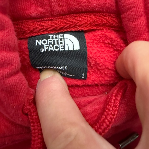 The North Face Kilimanjaro Tanzania Red Hoodie Size S Graphic Sweatshirt - Picture 5 of 8